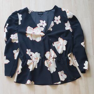 Floral Peplum Top